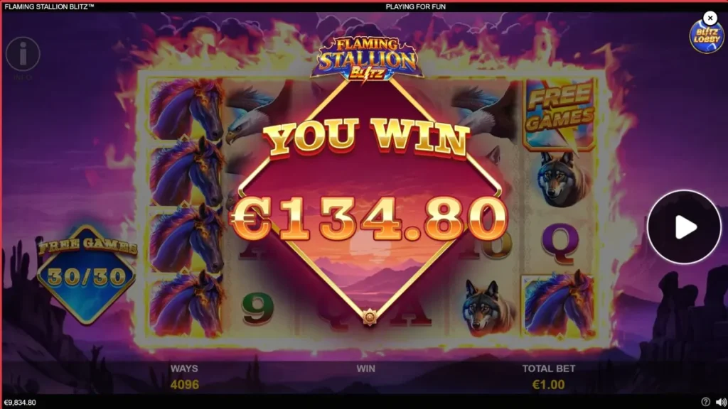 Flaming Stallion Blitz স্লট রিভিউ: মরুভূমির উত্তপ্ত রোমাঞ্চ – nayaapk
